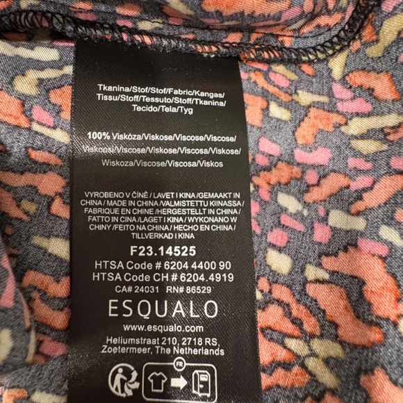 EsQualo DRESS LONG SATEEN REWILDING Size 4 NWT BEAUTIFUL!! - Picture 12 of 12